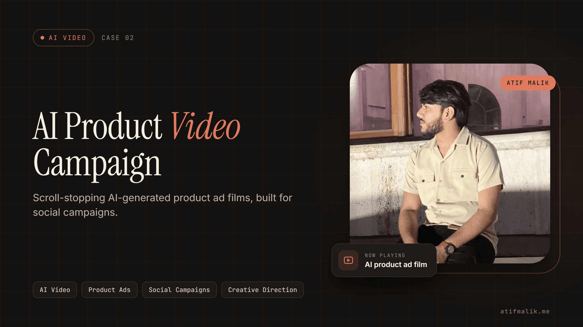 AI Product Video Campaign