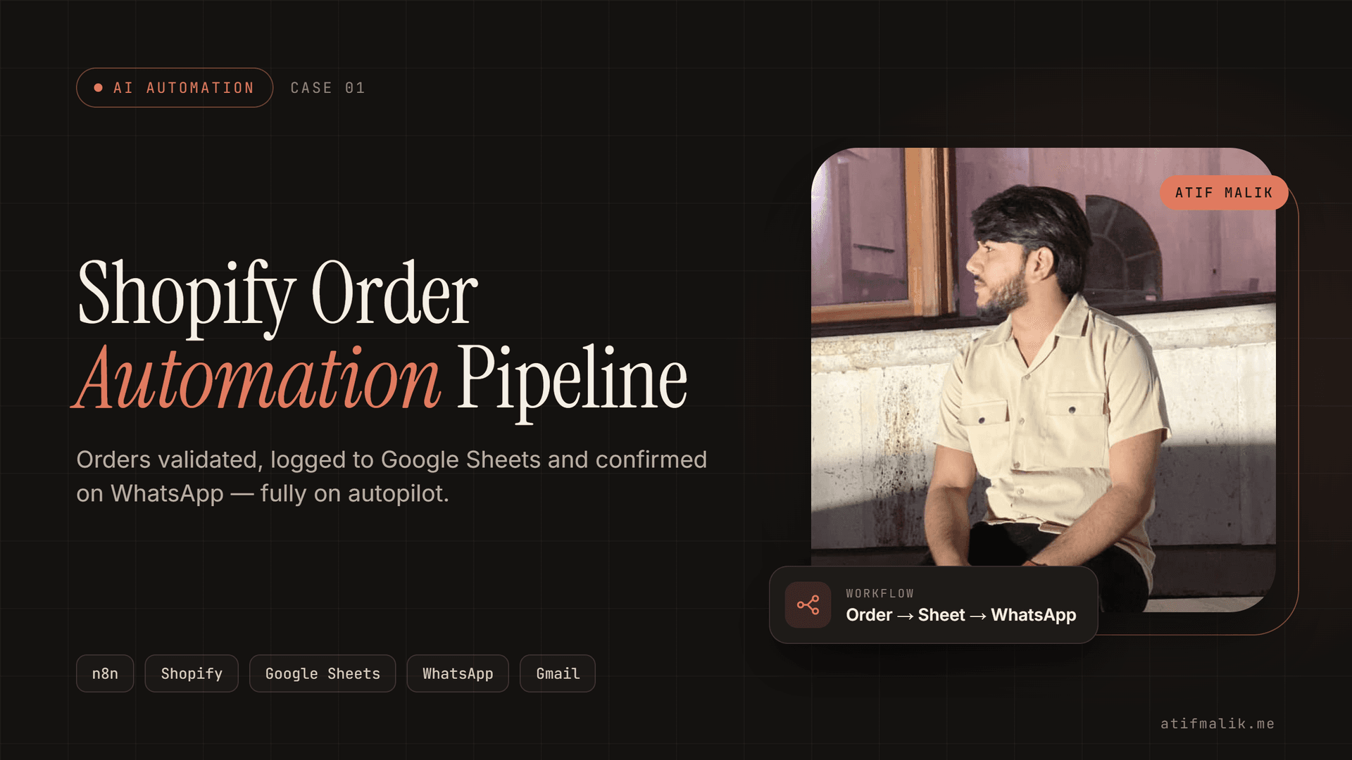 Shopify Order Automation Pipeline